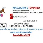 Imagem 2 da empresa PENSIONATO MASCULINO E  FEMININO FAZENDINHA CURITIBA Pensionatos em Curitiba PR